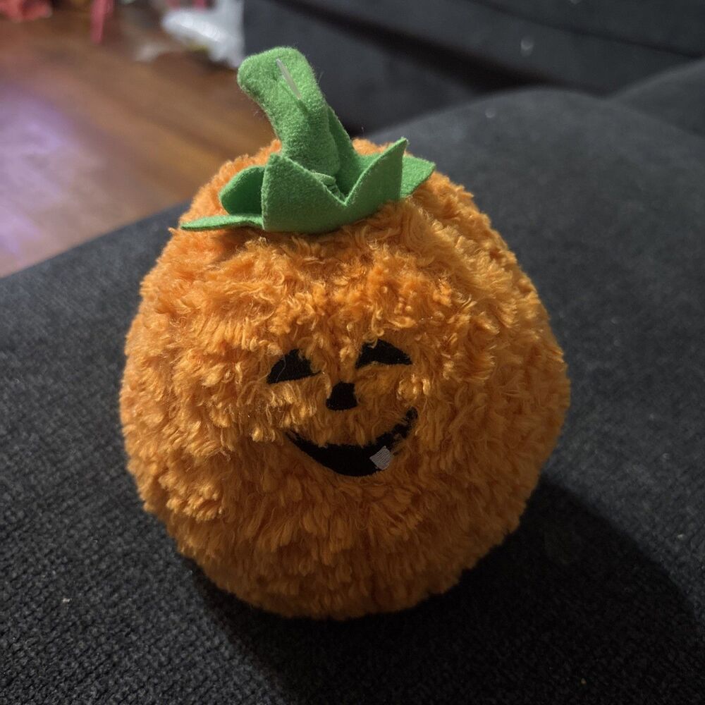 World Market Vintage Jack O Lantern Plush 2005 5”